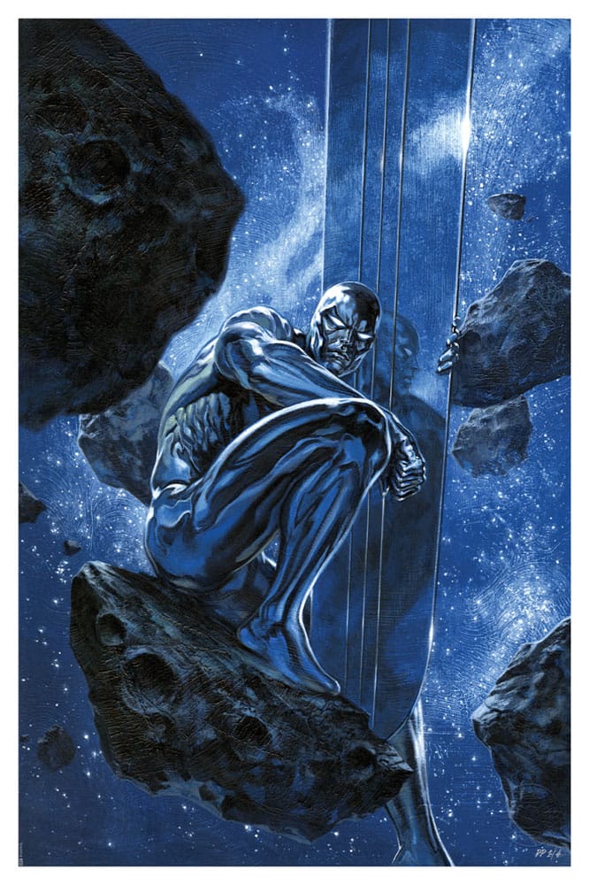 Sideshow Collectibles Marvel Art Print Silver Surfer: Ghost Light 61 x 41 cm - unframed
