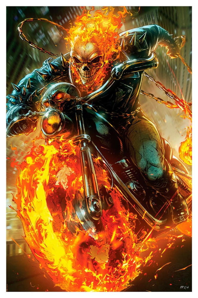 Sideshow Collectibles Marvel Art Print Cosmic Ghost Rider 61 x 41 cm - unframed