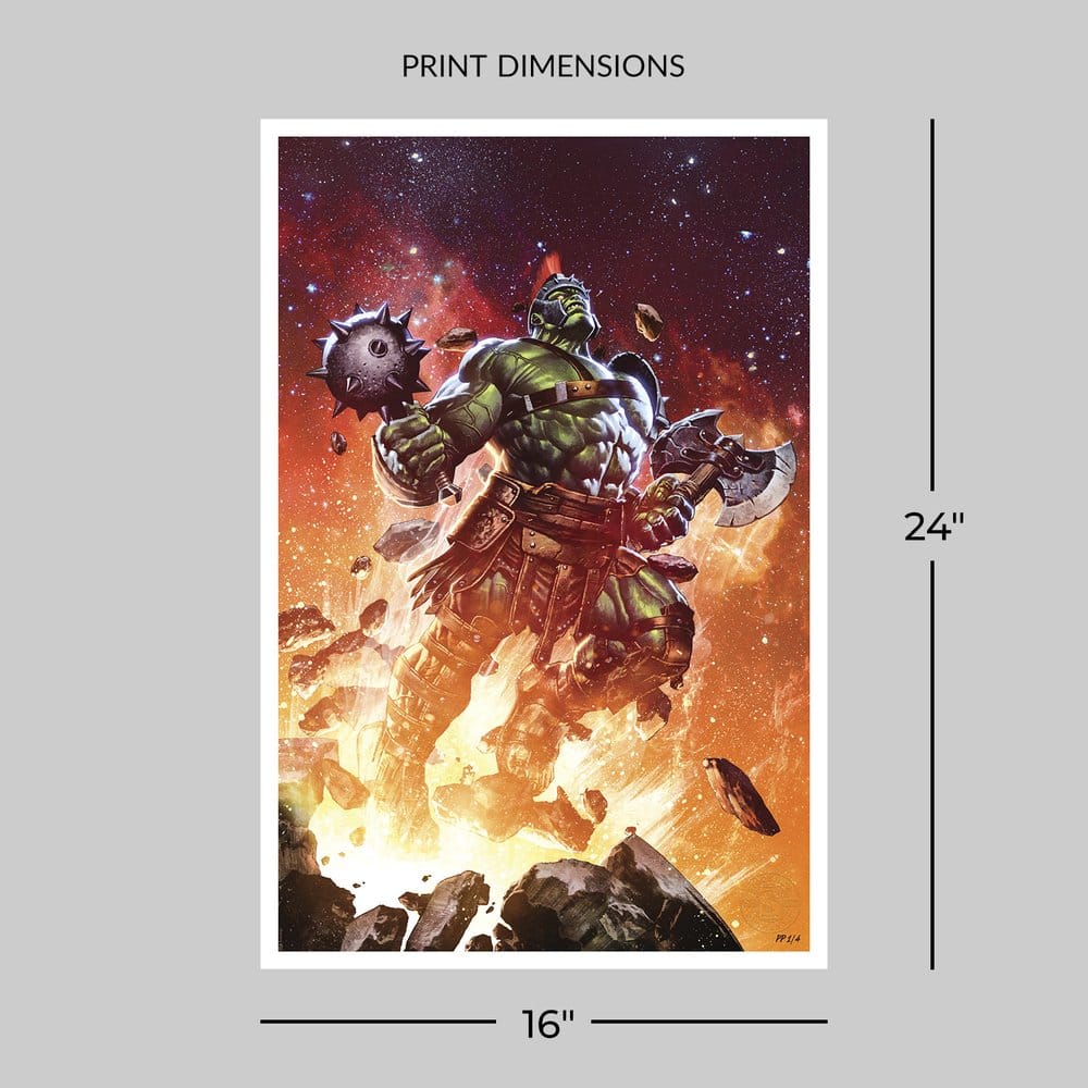 Marvel Fine Art Print Planet Hulk: Worldbreaker 41 x 61 cm - unframed [4]