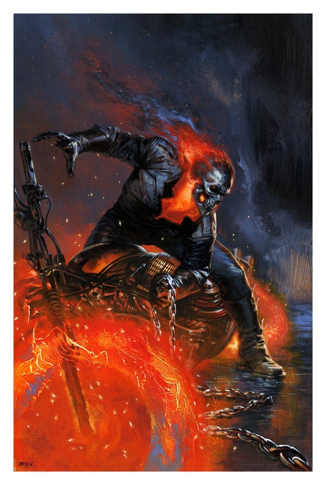Marvel Fine Art Print Ghost Rider 41 x 61 cm - unframed