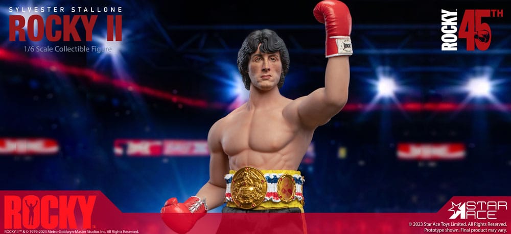 Køb Rocky II Statue 1/6 Rocky Deluxe Version 30 cm hos