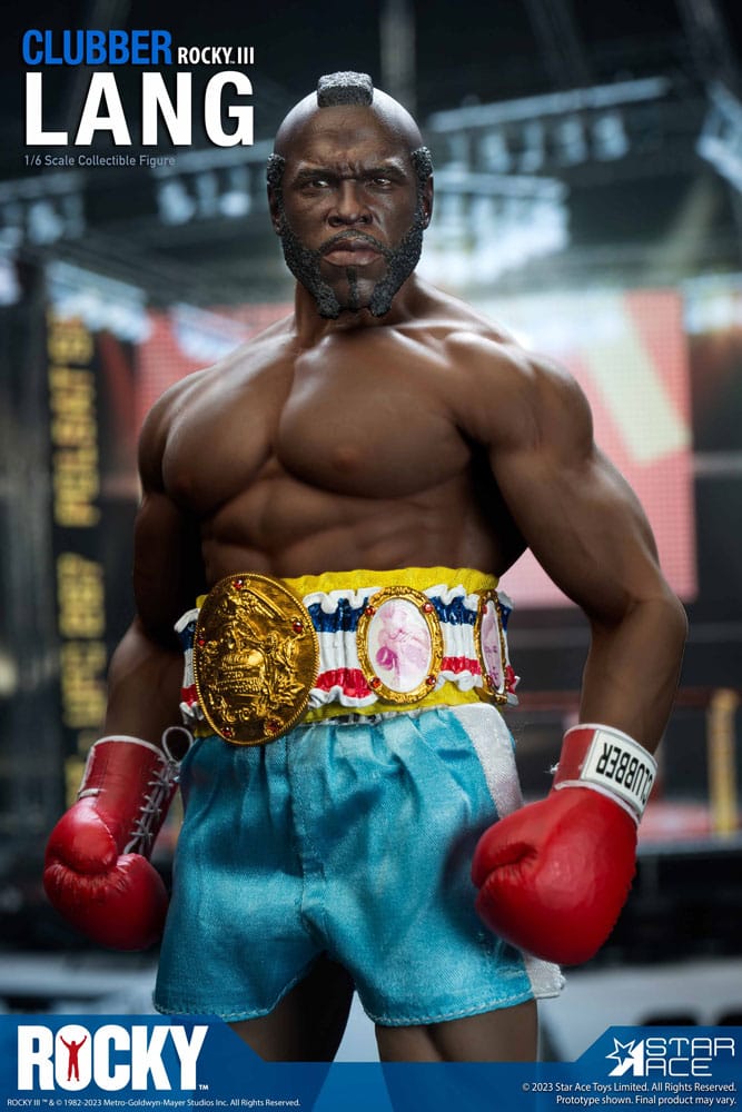 Rocky III Statue 1/6 Clubber Lang Deluxe Version 30 cm