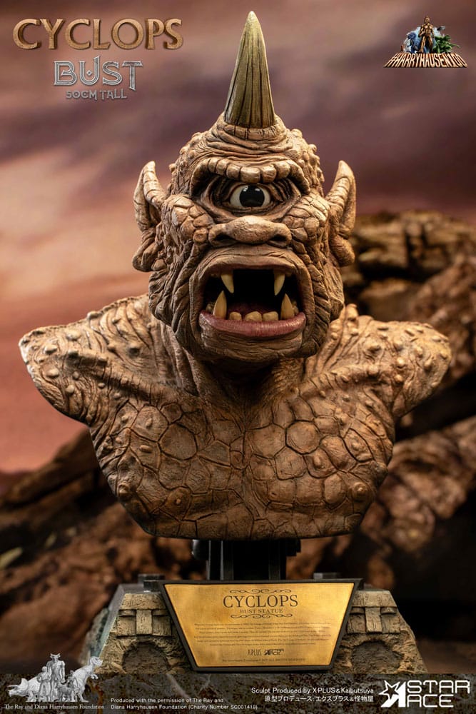 The 7th Voyage of Sinbad Bust Ray Harryhausens Cyclops 50 cm