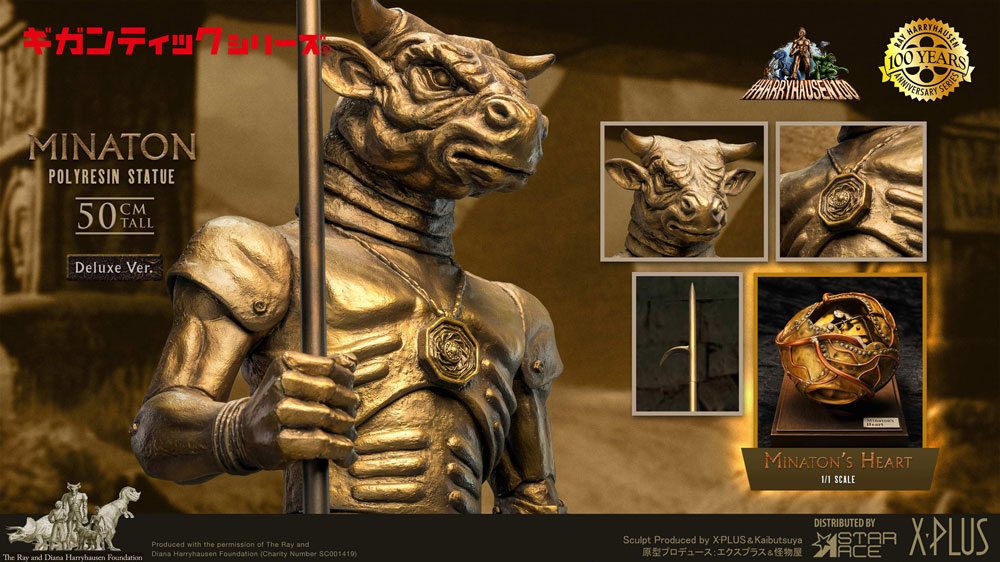 Sinbad and the Eye of the Tiger Statue Ray Harryhausens Minaton Deluxe Limited Edition 52 cm