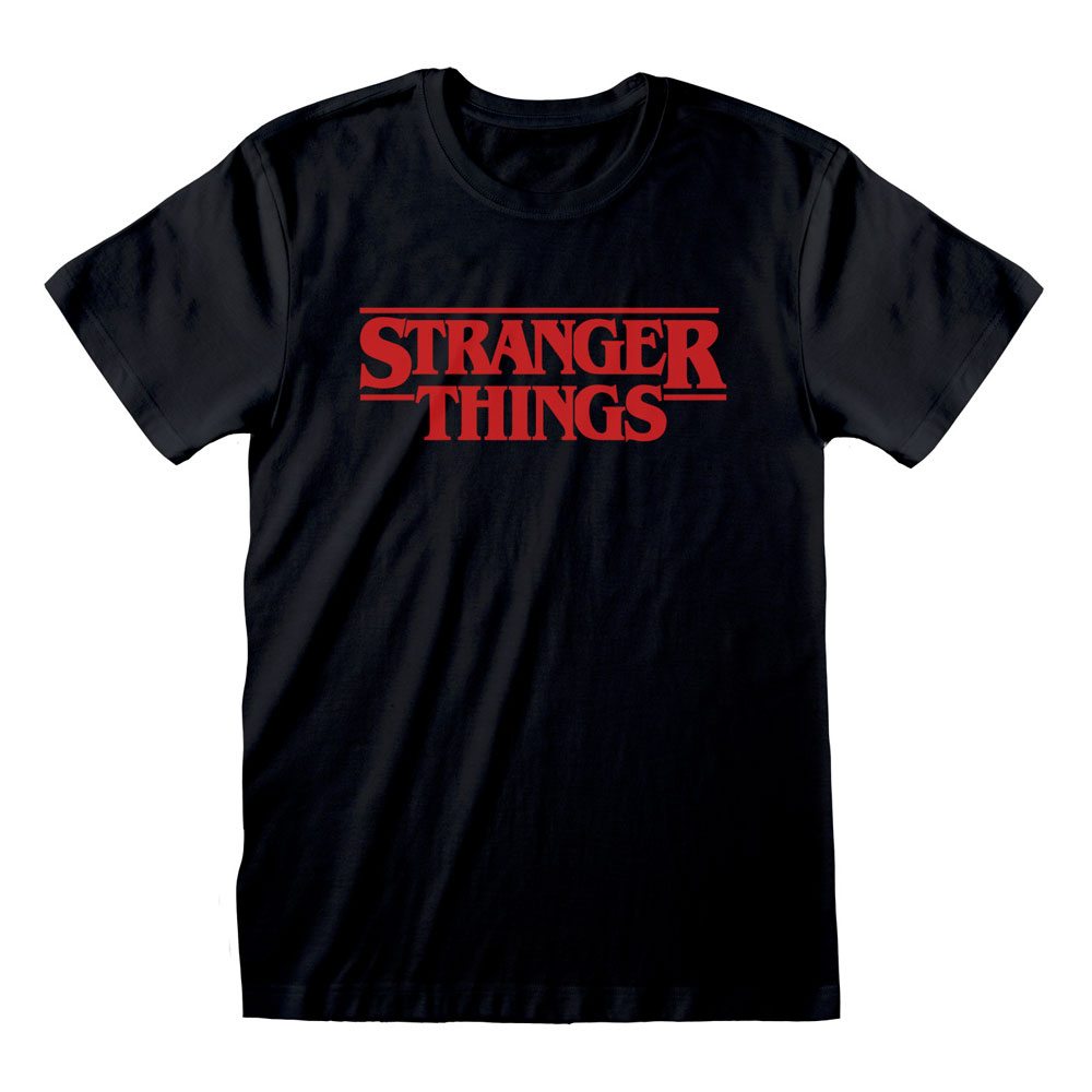 Stranger Things - Logo - Black - T-Shirt - Maat M