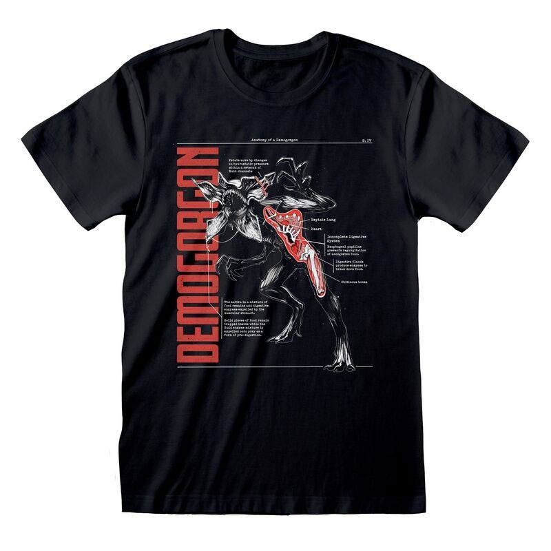 Stranger Things T-Shirt Anatomy of a Demogorgon Size M