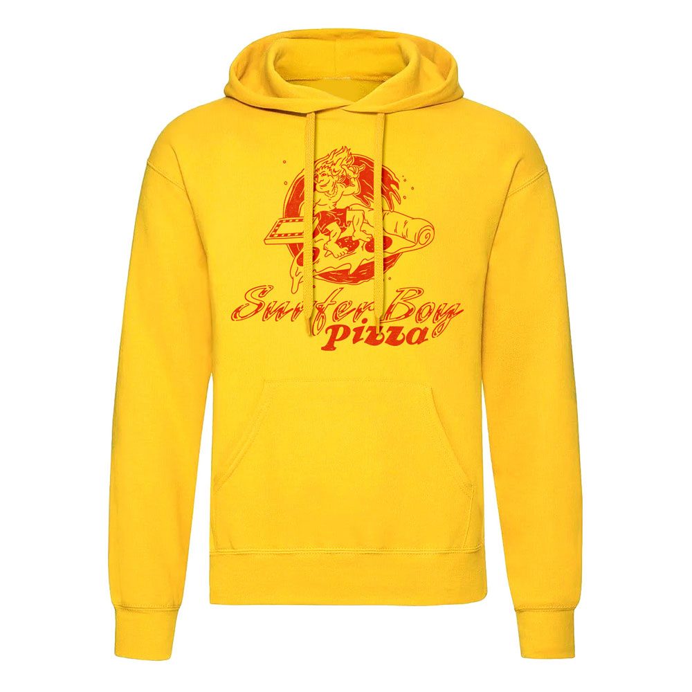 Stranger Things Hoodie/trui -M- Surfer Boy Geel