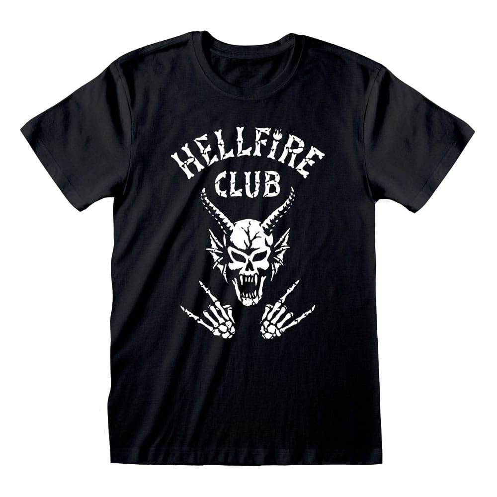 Stranger Things T-Shirt HFC Skull Size L