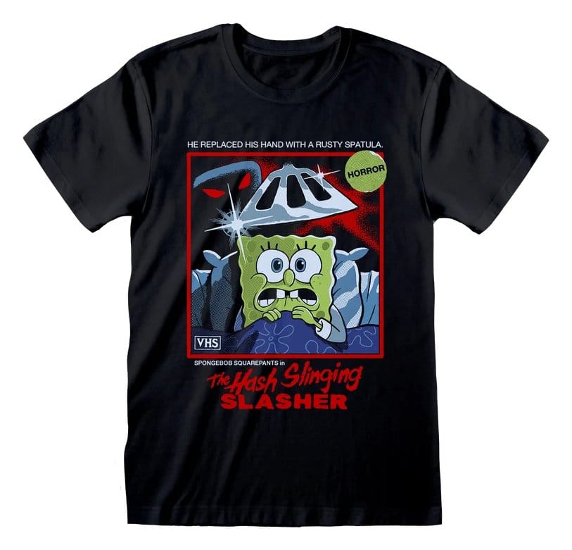 Steven Rhodes x SpongeBob SquarePants T-Shirt The Hash Slinging Black Size L