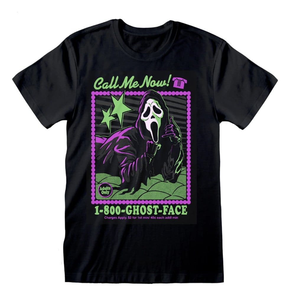 PRECOMENZI - Steven Rhodes T-Shirt Ghostface x SR 1800 Black Size S