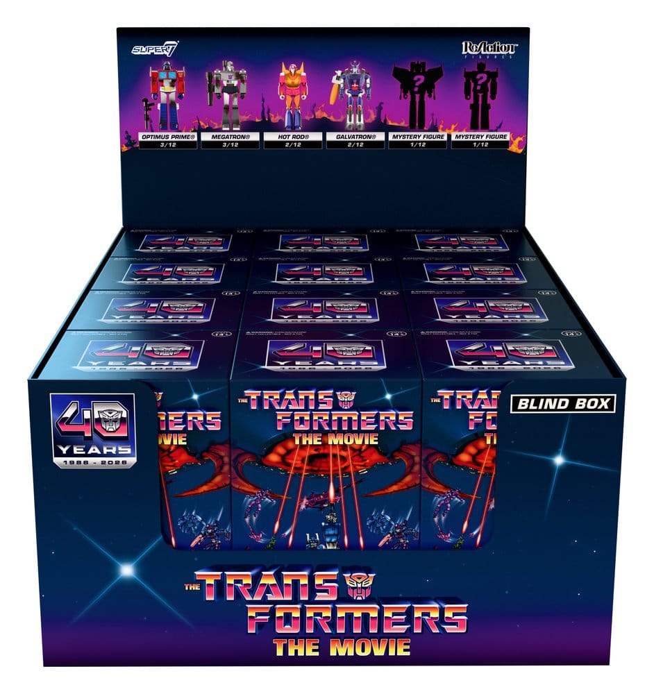 Transformers ReAction Action Figures Wave 06 The Movie Blind Box 10 cm Display (12) [2]