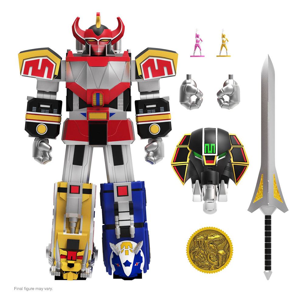 Mighty Morphin Power Rangers Ultimates Action Figure Dino Megazord 20 cm