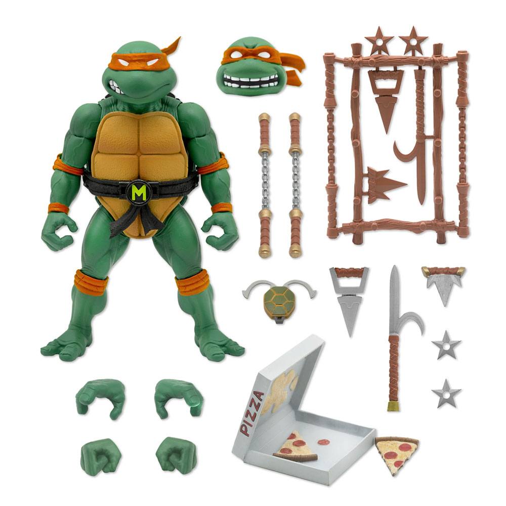 Teenage Mutant Ninja Turtles Ultimates Action Figure Michaelangelo 18 cm