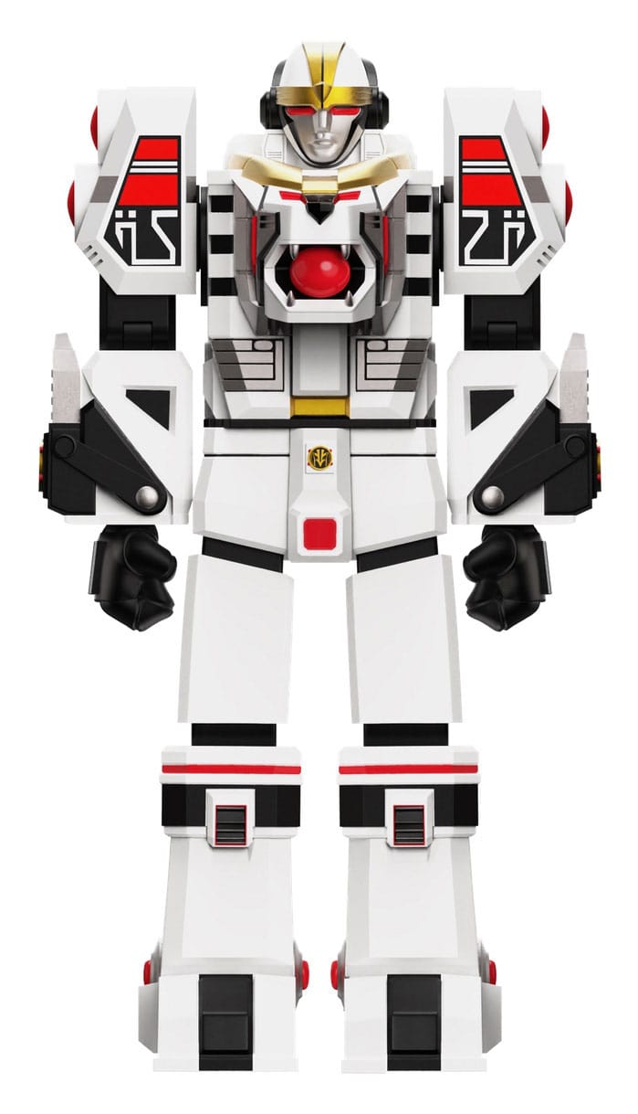Power Rangers Ultimates Action Figure White Tigerzord (Warrior Mode) 18 cm