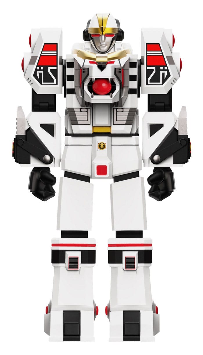 Power Rangers Ultimates Action Figure White Tigerzord (Warrior Mode) 18 cm