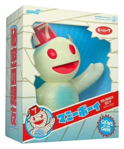 Jucarii - Super7 Vinyl Figure Mummy Boy (Glow w/ Fez)