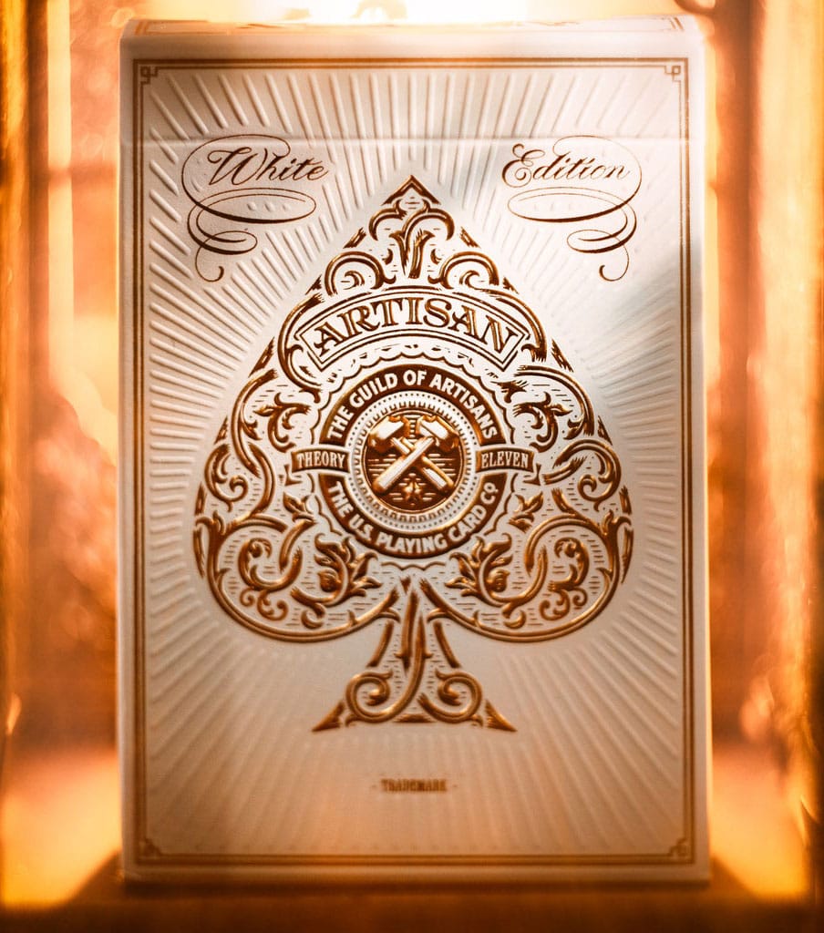 Artisan spillekort - White