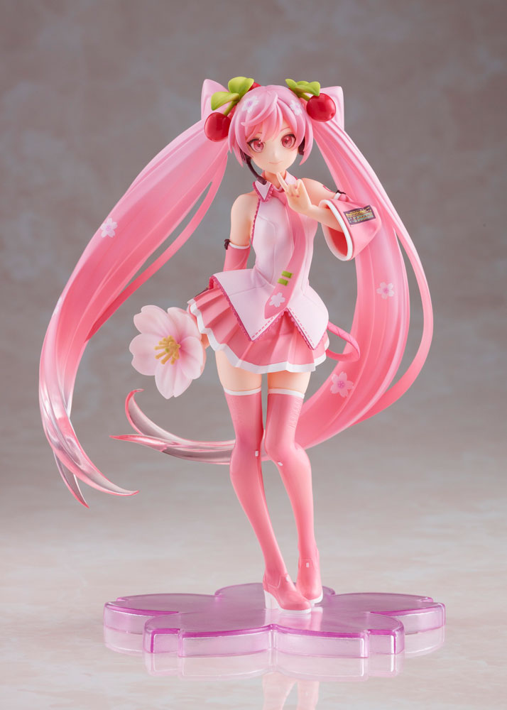 Sakura Miku Figure Newly Drawn 2021 Ver 18 cm