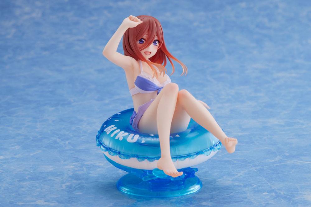 The Quintessential Quintuplets Aqua Float Girls PVC Statue Miku Nakano 20 cm