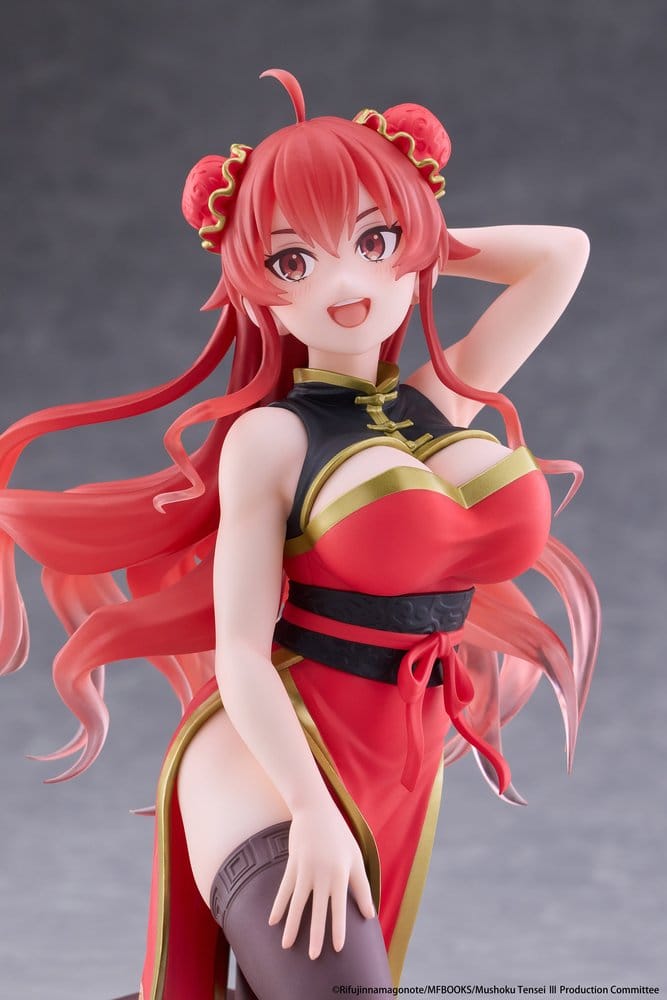 Mushoku Tensei: Jobless Reincarnation Desktop Cute PVC Figure Eris Greyrat (Chinese Dress Ver.) 13 cm [3]