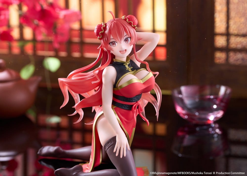 Mushoku Tensei: Jobless Reincarnation Desktop Cute PVC Figure Eris Greyrat (Chinese Dress Ver.) 13 cm [4]