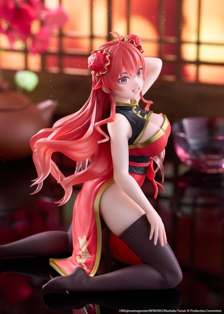 Mushoku Tensei: Jobless Reincarnation Desktop Cute PVC Figure Eris Greyrat (Chinese Dress Ver.) 13 cm [5]