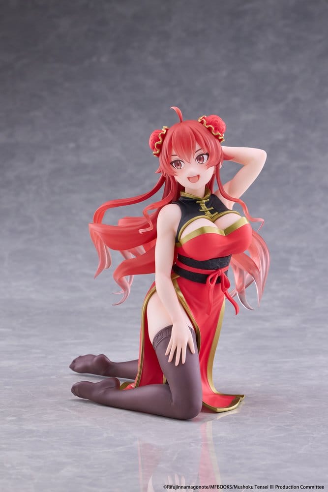 Mushoku Tensei: Jobless Reincarnation Desktop Cute PVC Figure Eris Greyrat (Chinese Dress Ver.) 13 cm [7]