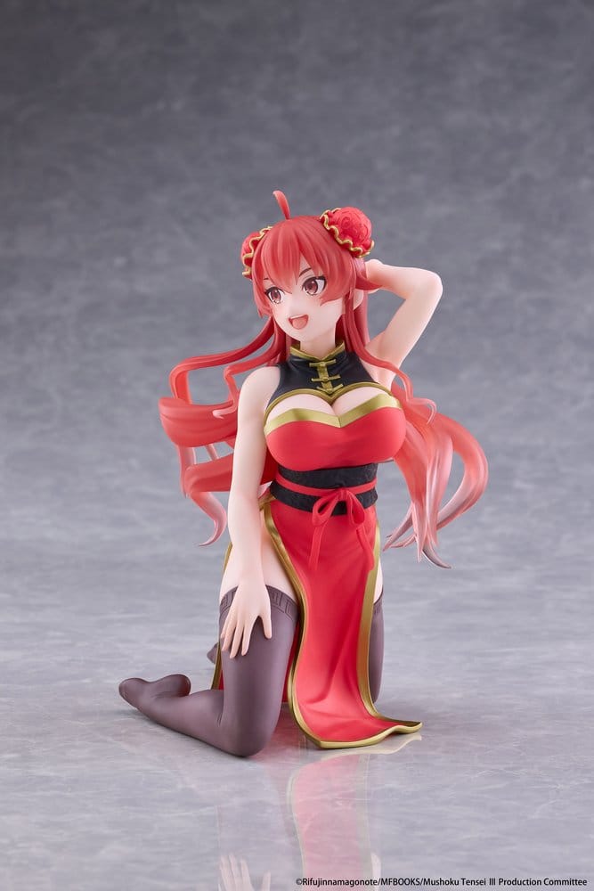 Mushoku Tensei: Jobless Reincarnation Desktop Cute PVC Figure Eris Greyrat (Chinese Dress Ver.) 13 cm [8]