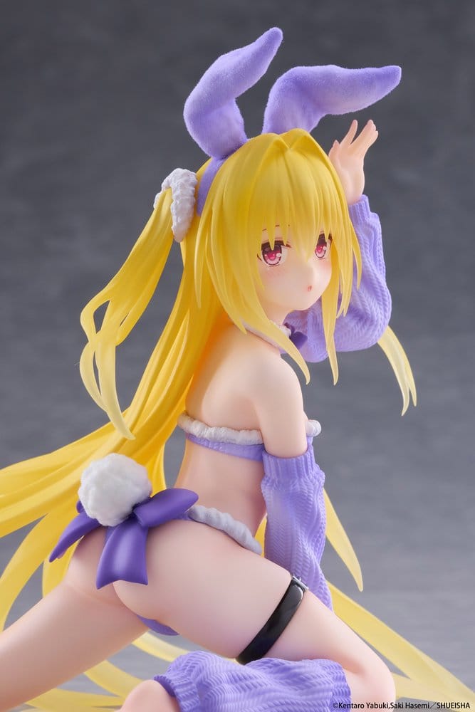 To Love-Ru Darkness MOFLOCK PVC Figure Golden Darkness (Fluffy Bunny Ver.) 13 cm [2]