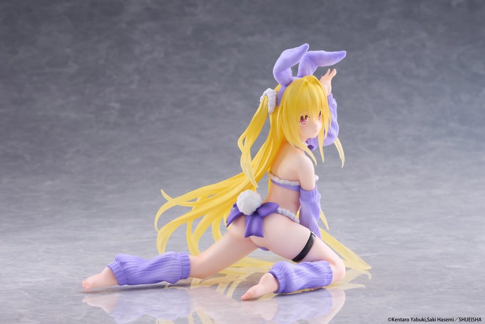 To Love-Ru Darkness MOFLOCK PVC Figure Golden Darkness (Fluffy Bunny Ver.) 13 cm [10]