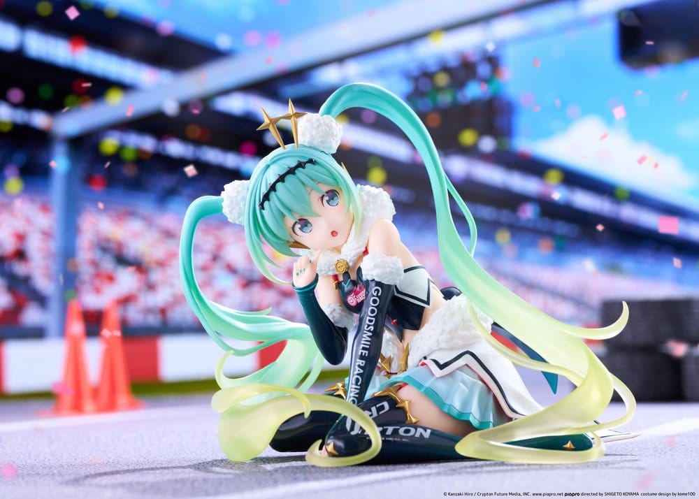 Hatsune Miku Taito Kuji PVC Figure Racing Miku 2018 Ver. Round 8 13 cm [4]