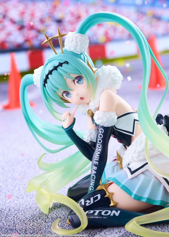 Hatsune Miku Taito Kuji PVC Figure Racing Miku 2018 Ver. Round 8 13 cm [5]