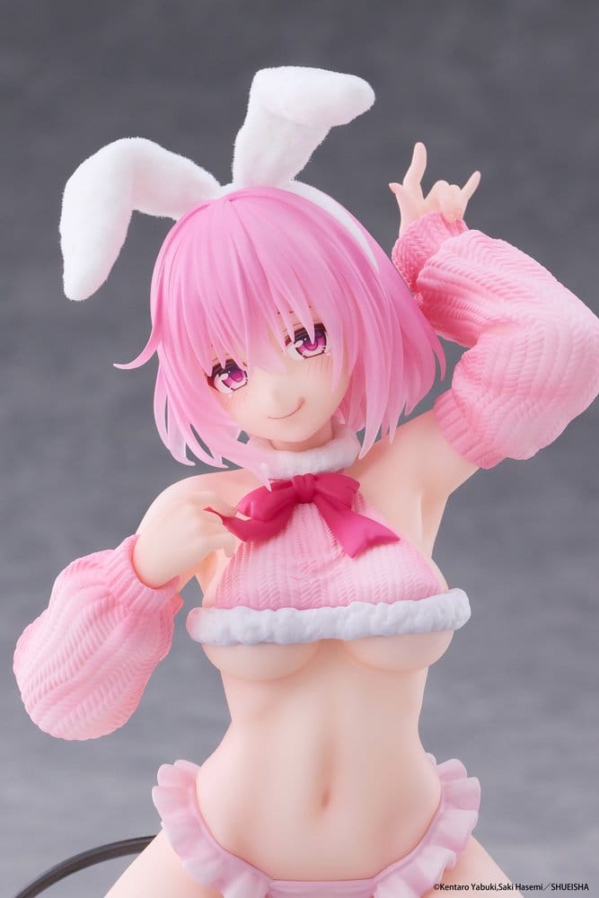 To Love-Ru Darkness MOFLOCK PVC Figure Momo (Fluffy Bunny Ver.) 13 cm [1]