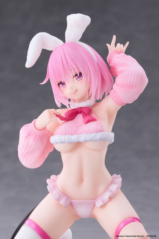 To Love-Ru Darkness MOFLOCK PVC Figure Momo (Fluffy Bunny Ver.) 13 cm [2]