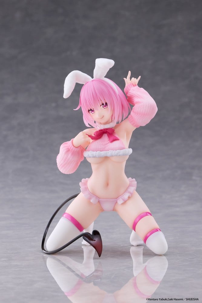 To Love-Ru Darkness MOFLOCK PVC Figure Momo (Fluffy Bunny Ver.) 13 cm [6]