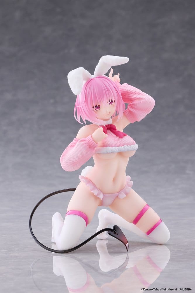 To Love-Ru Darkness MOFLOCK PVC Figure Momo (Fluffy Bunny Ver.) 13 cm [9]