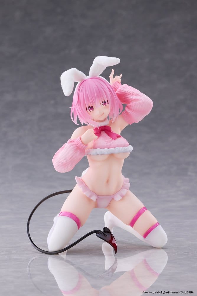 To Love-Ru Darkness MOFLOCK PVC Figure Momo (Fluffy Bunny Ver.) 13 cm [10]