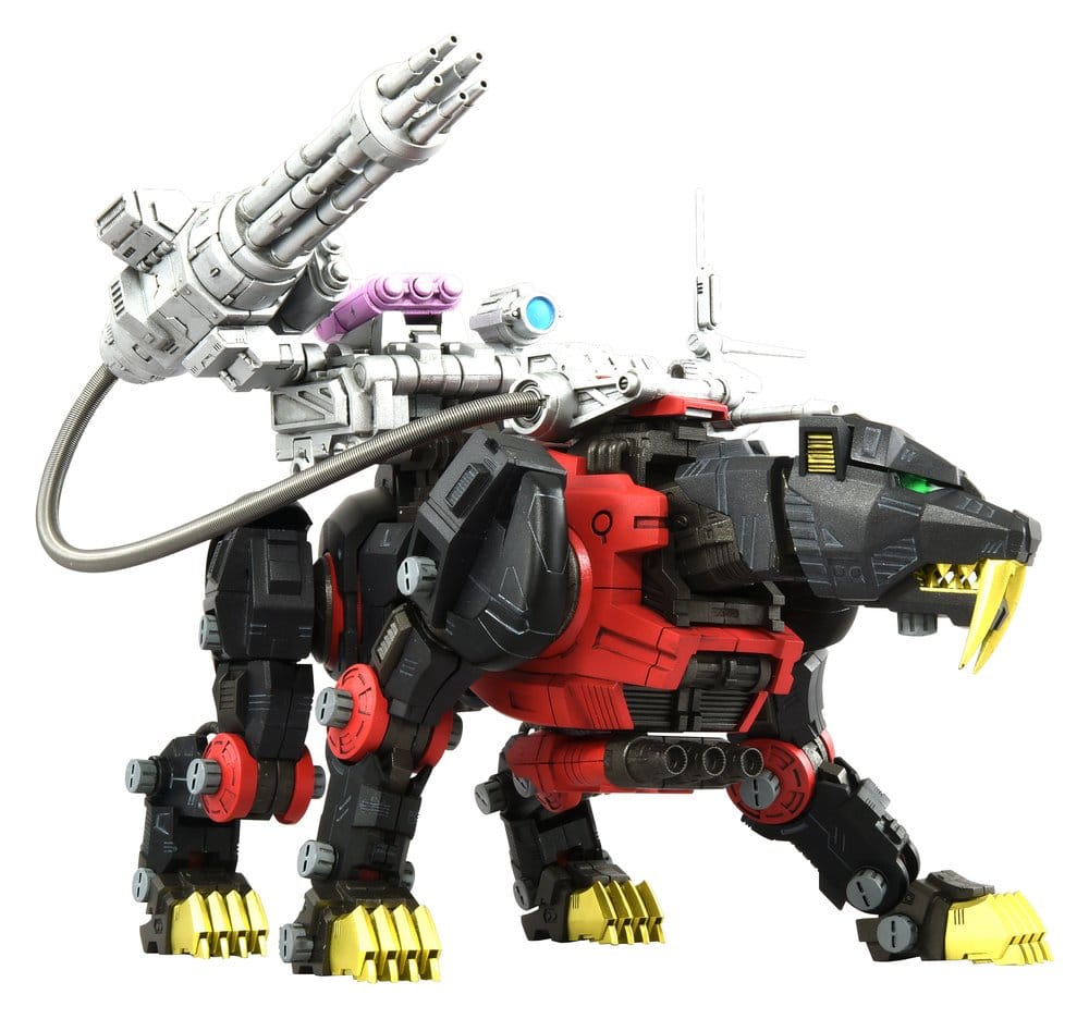 Zoids Plastic Model Kit 1/100 RMZ-006 Saber Tiger Schwarz Special 19 cm [10]