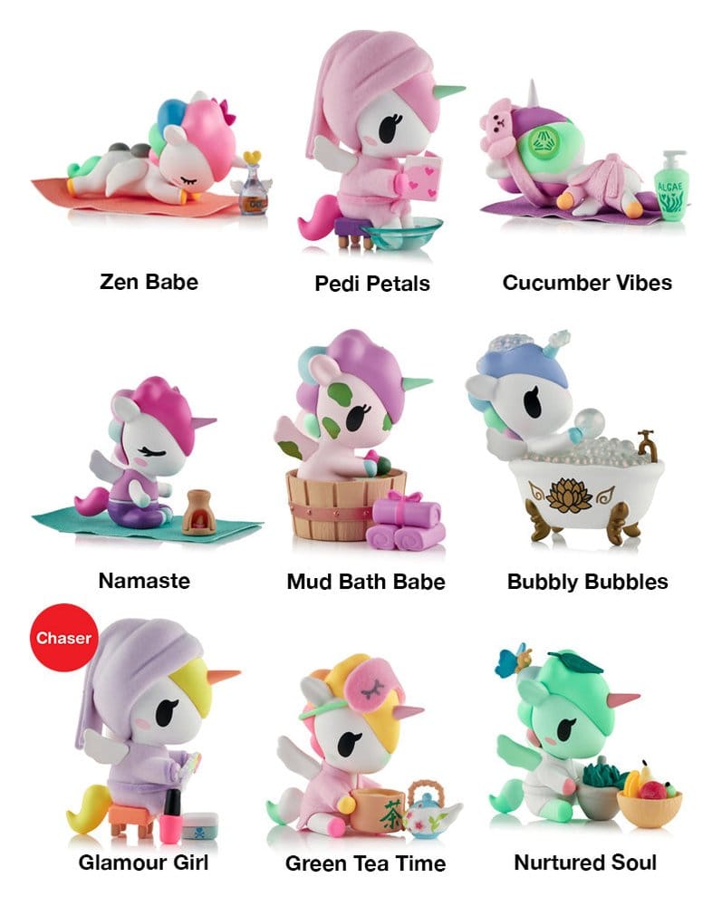 Unicorno Blind Box Figures Assortment Spa Day 7 cm (8)