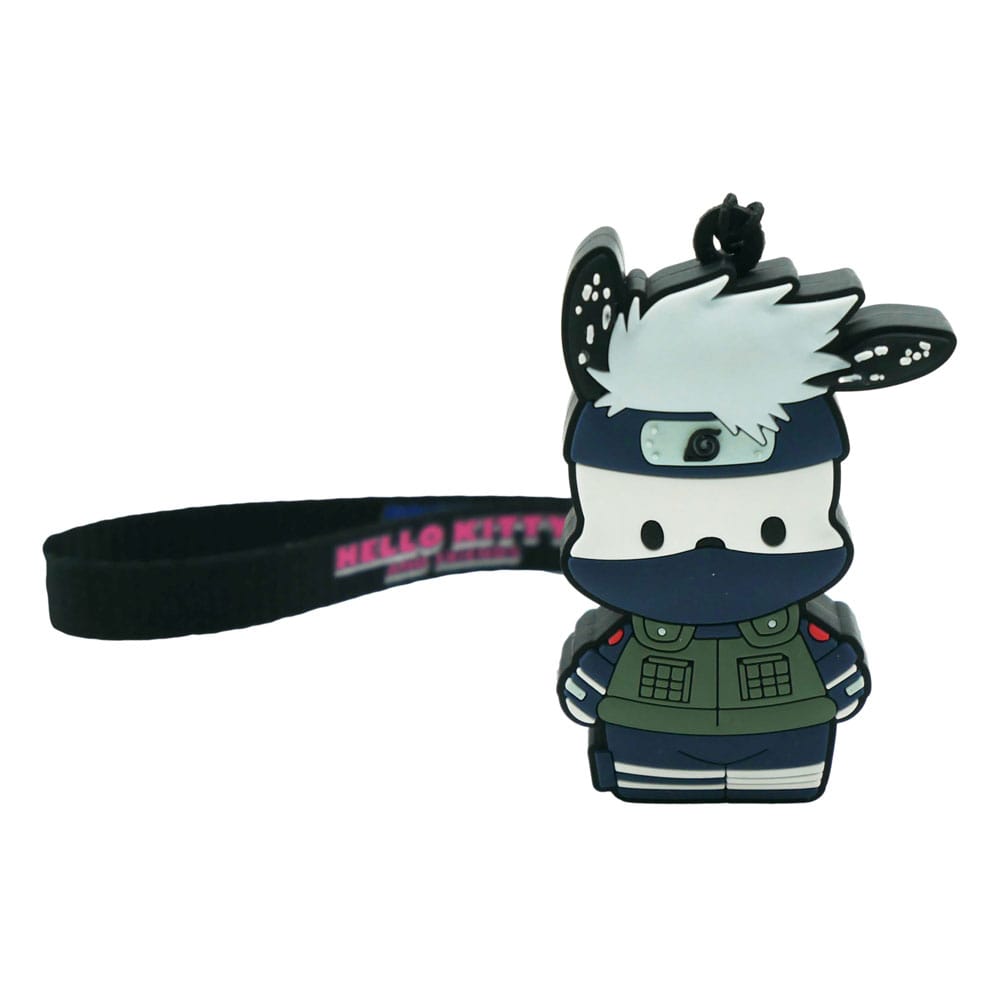 Naruto Shipudden x Hello Kitty PVC Nøglering - Pochacco Kakashi