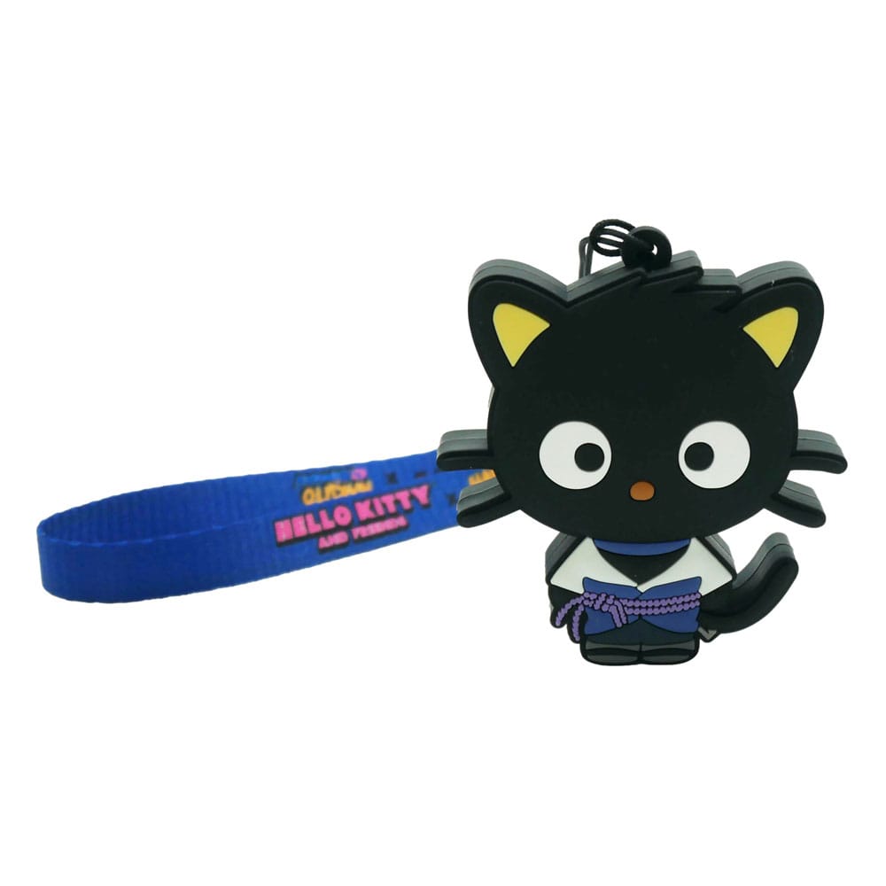 Naruto Shipudden x Hello Kitty PVC Nøglering - Chococat Sasuke