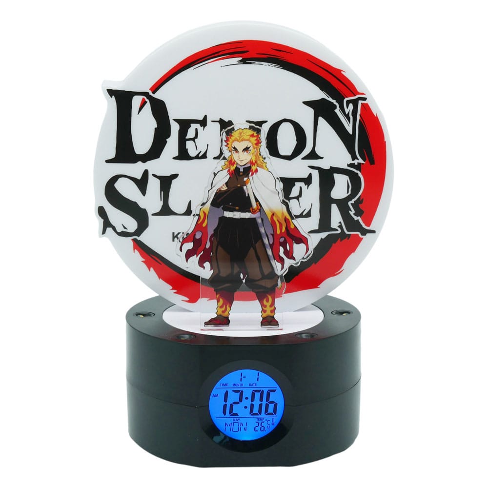 Demon Slayer: Kimetsu no Yaiba Vækkeur med lys - Rengoku 21 cm