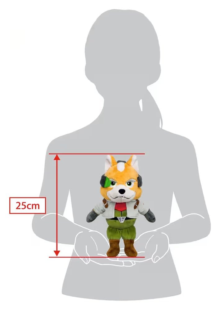 Star Fox Plush Figure Fox McCloud 25 cm [2]