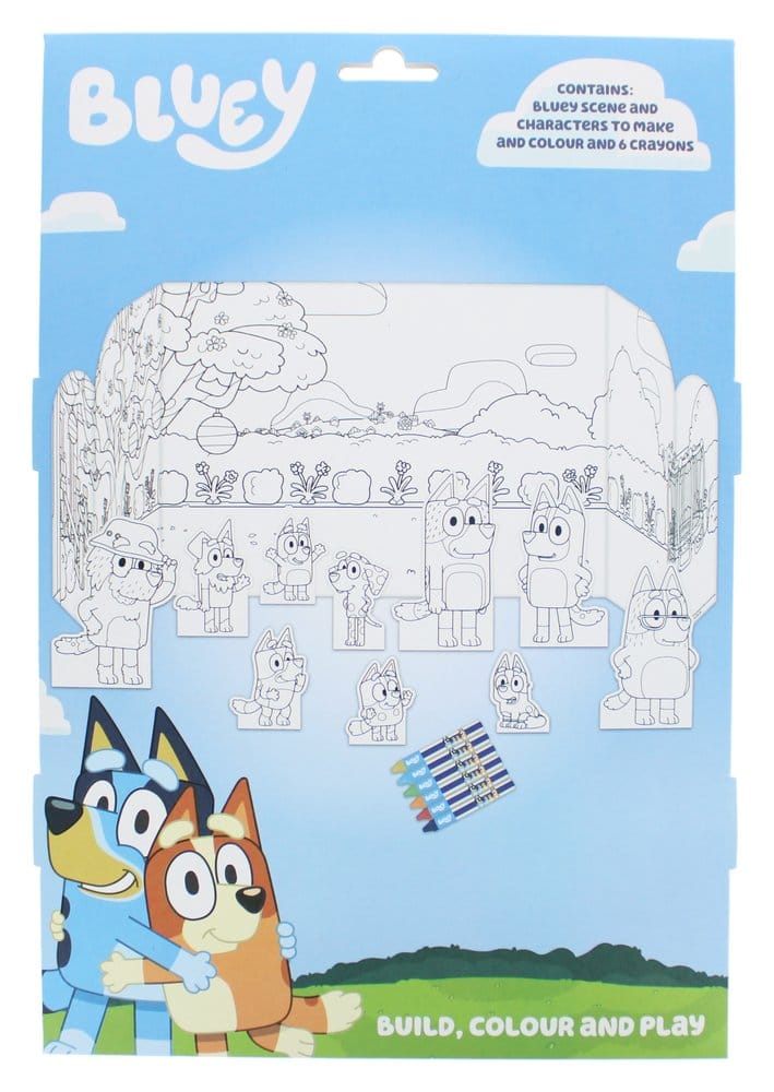 Bluey Colouring and Play World Set [7]