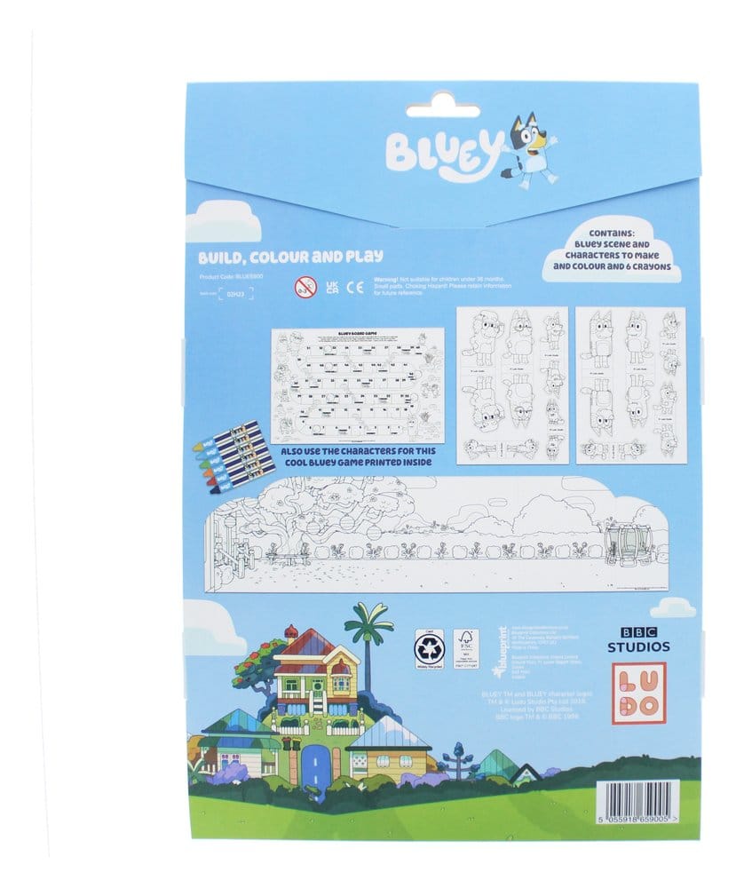 Bluey Colouring and Play World Set [1]