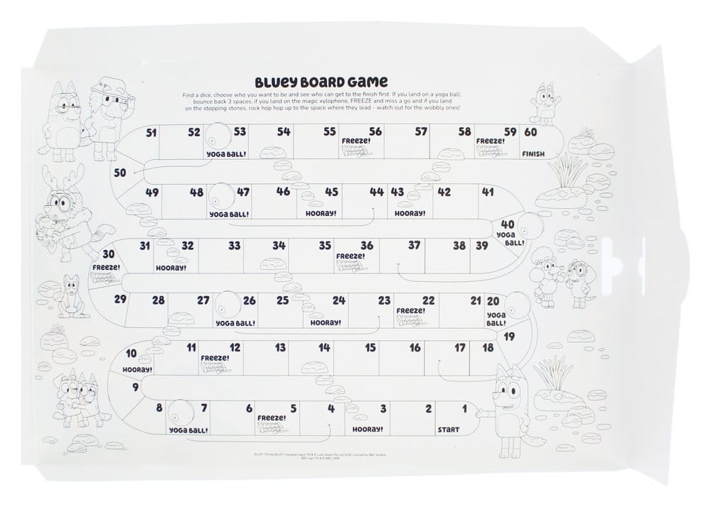 Bluey Colouring and Play World Set [2]