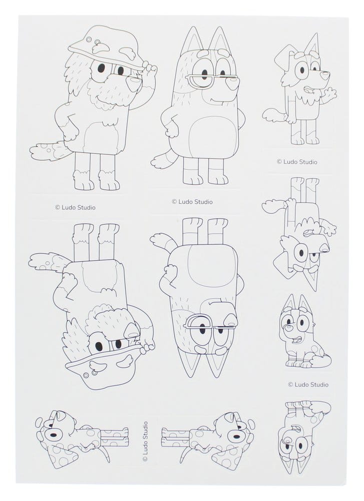 Bluey Colouring and Play World Set [3]