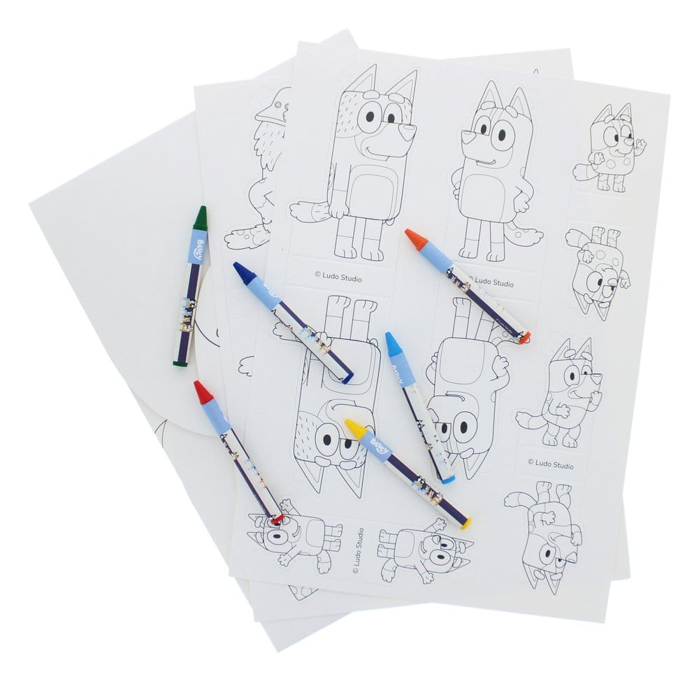 Bluey Colouring and Play World Set [6]