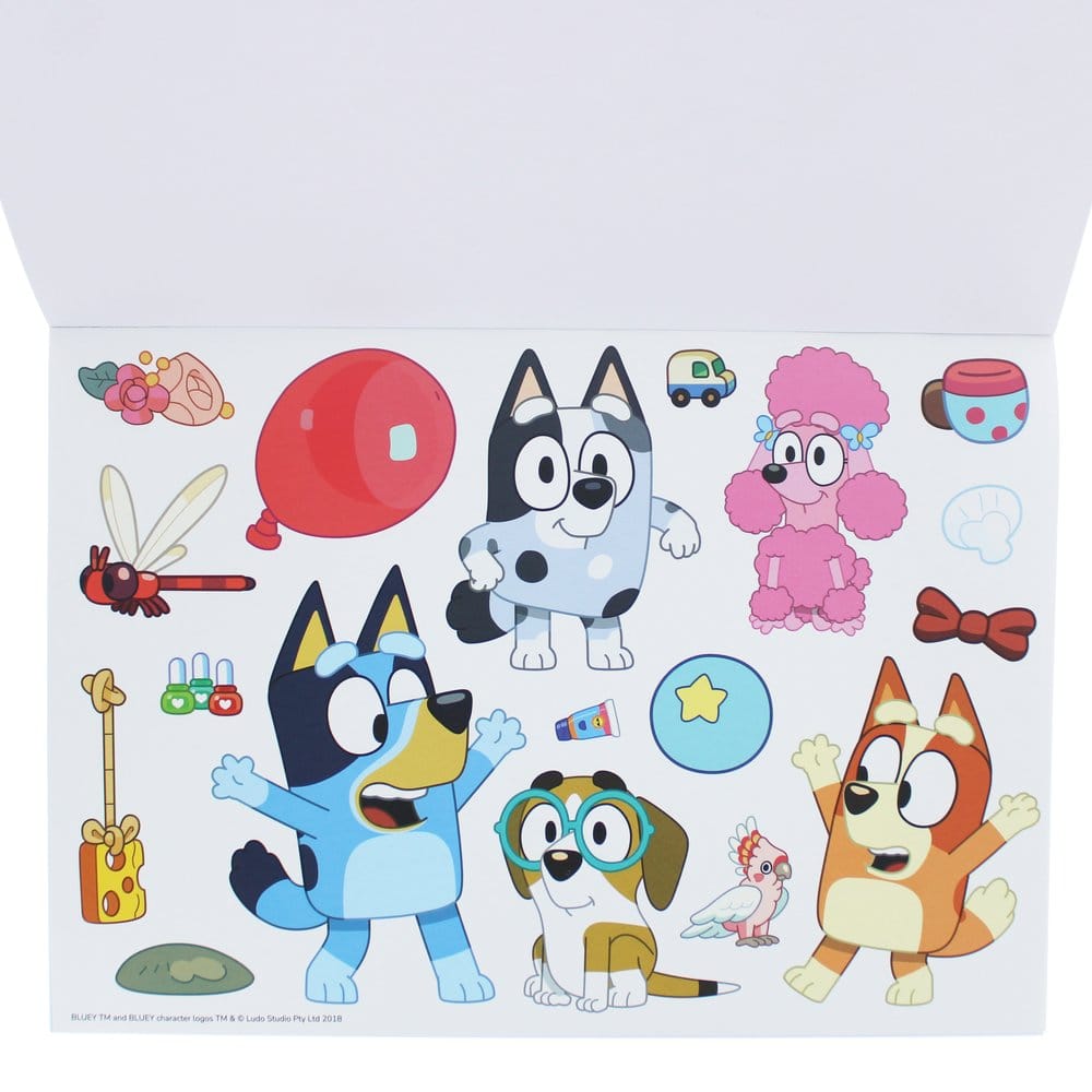 Bluey Colouring Book A4 & Sticker Set [1]