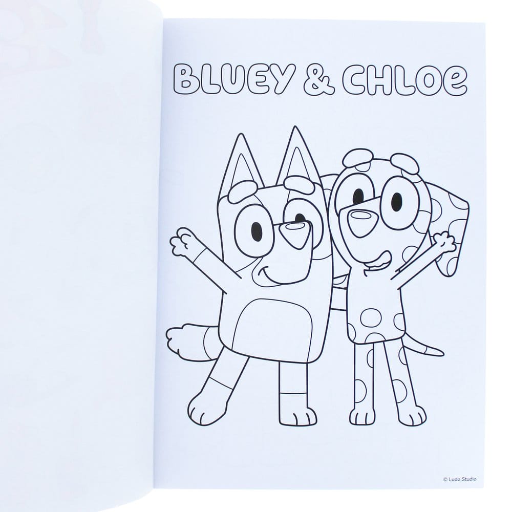 Bluey Colouring Book A4 & Sticker Set [2]